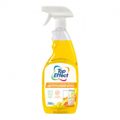 Засіб для скла та дзеркал TOPEFFECT “Цитрусовий бриз”